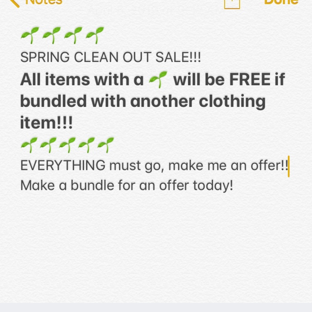 🌱🌱SPRING CLEAN OUT!🌱🌱